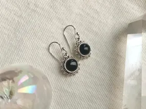 Black Onyx Sole Earrings