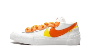 Blazer Low Sacai White Magma Orange