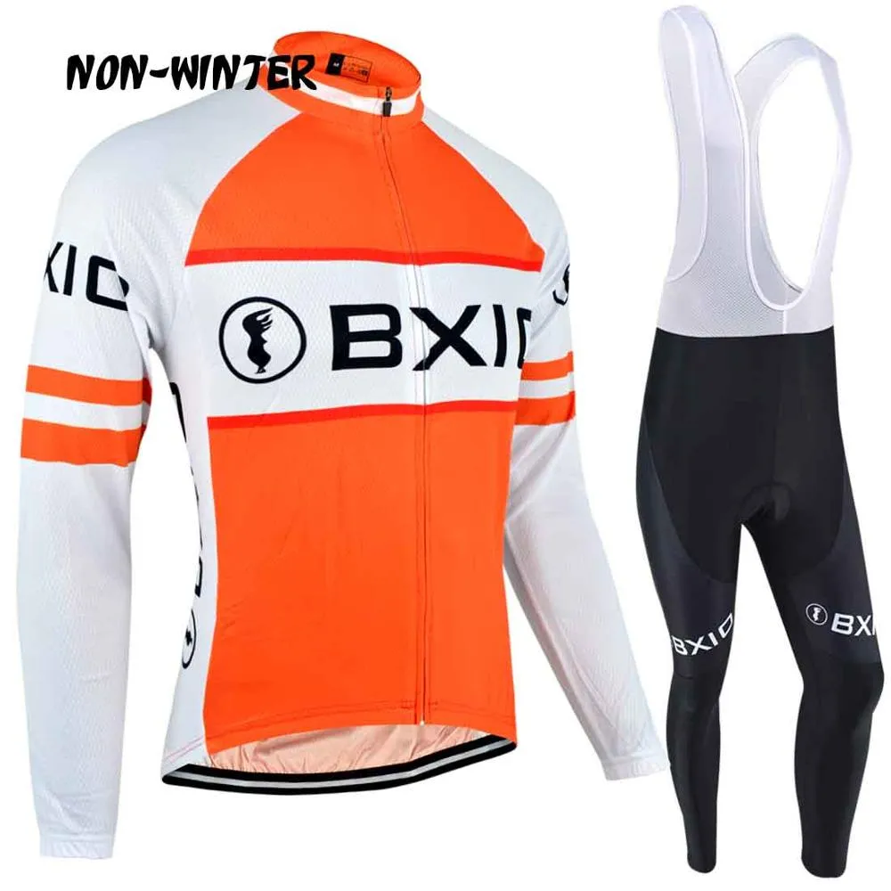 Brand Sport Jerseys Orange Road Cycling Sets