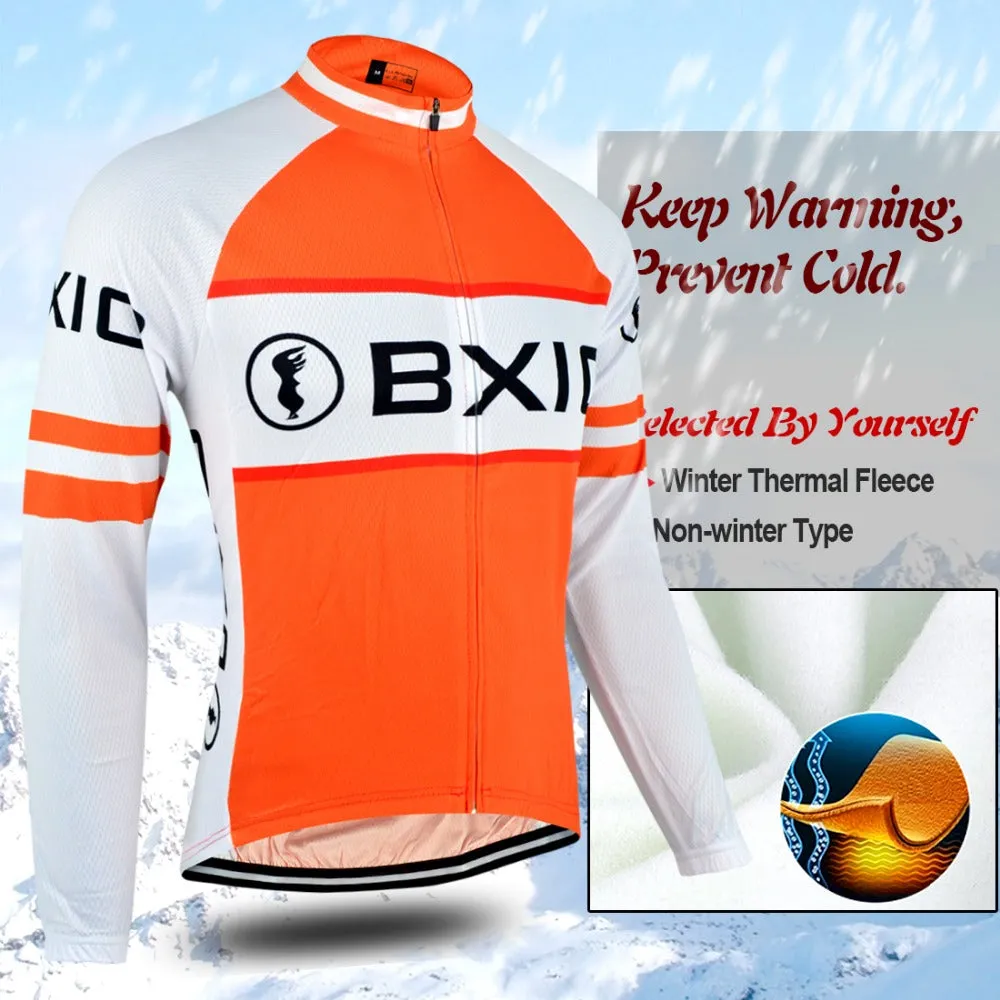 Brand Sport Jerseys Orange Road Cycling Sets