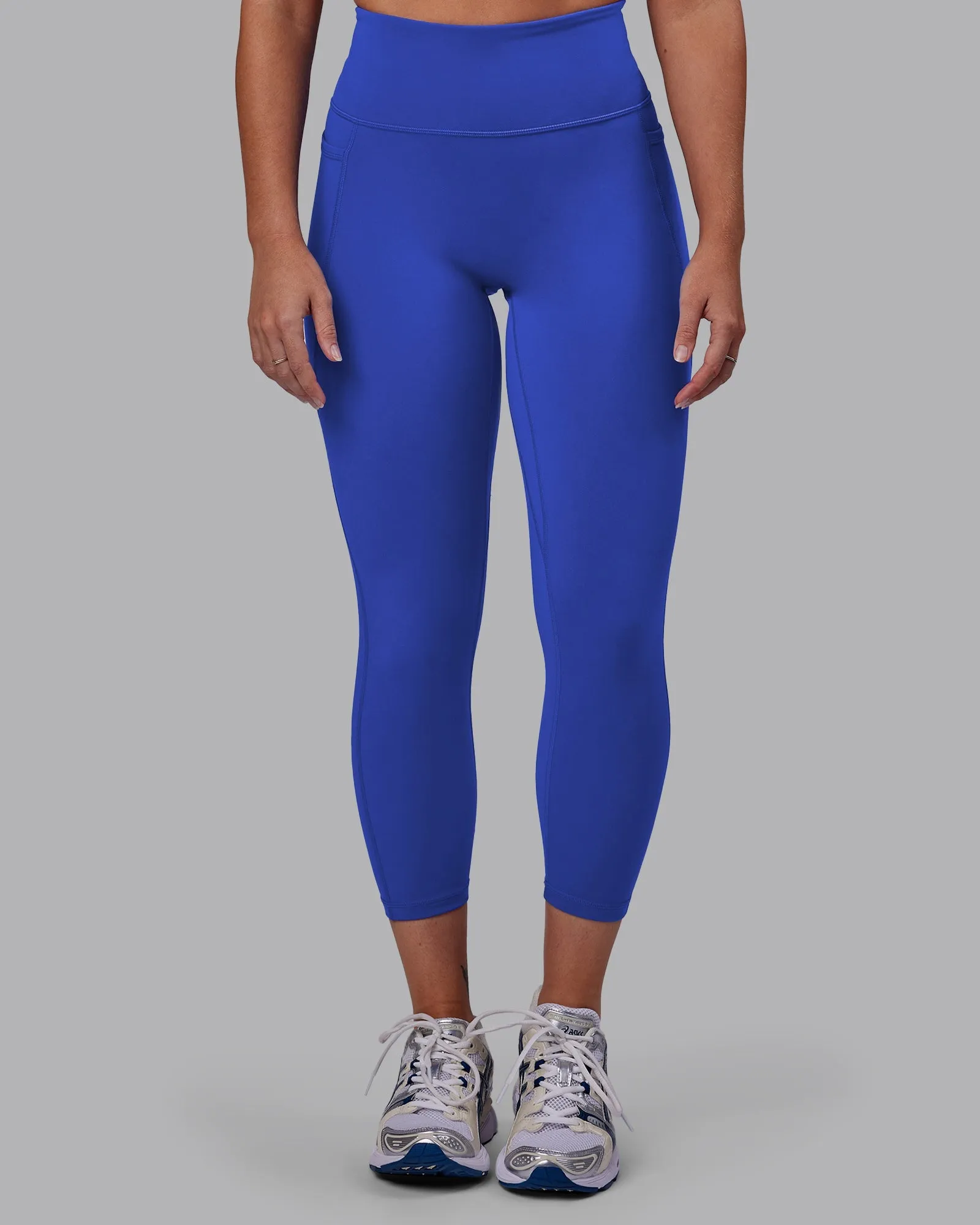 Fusion 7/8 Length Leggings - Power Cobalt