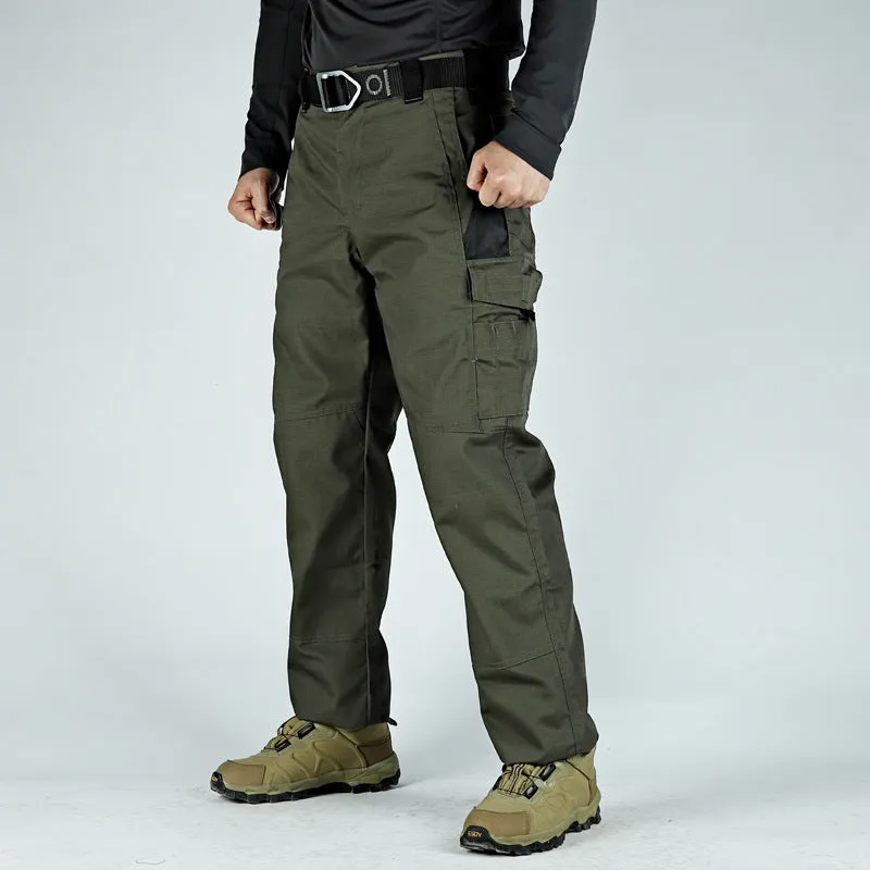 Men's Wear-resistant Training Multi-pocket Outdoor Pants