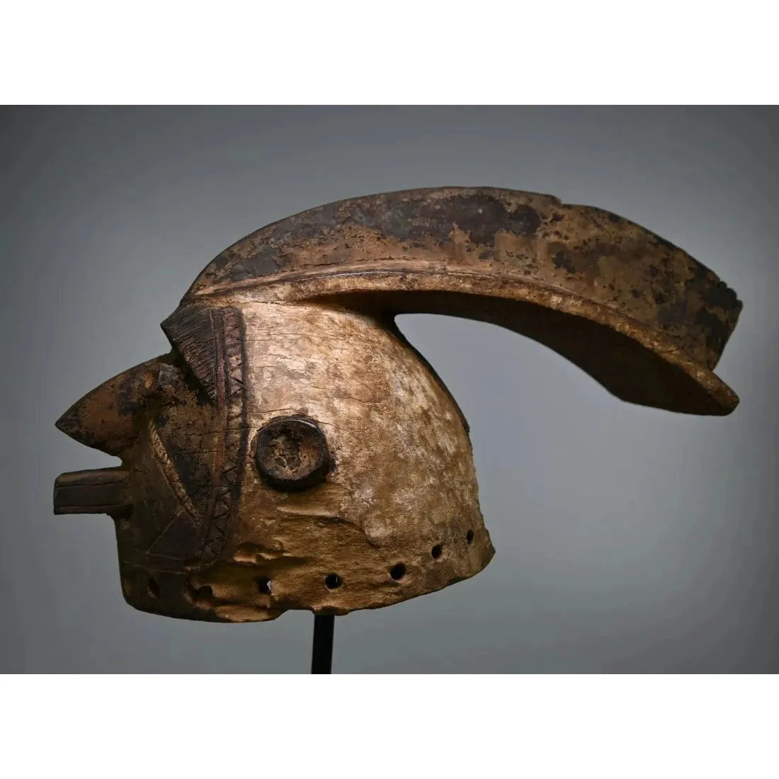 Mossi Rooster Mask, Burkina Faso - Thomas Wheelock Collection #702