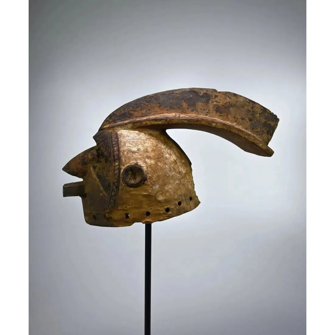 Mossi Rooster Mask, Burkina Faso - Thomas Wheelock Collection #702