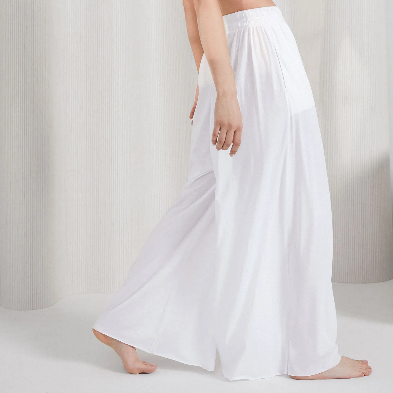 Organic Pima Wide Leg Pant