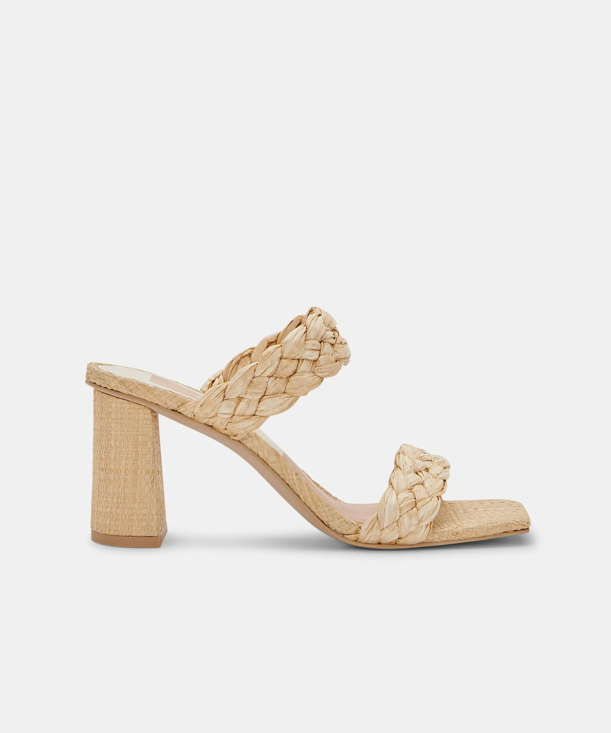 PAILY HEELS LT NATURAL RAFFIA - re:vita