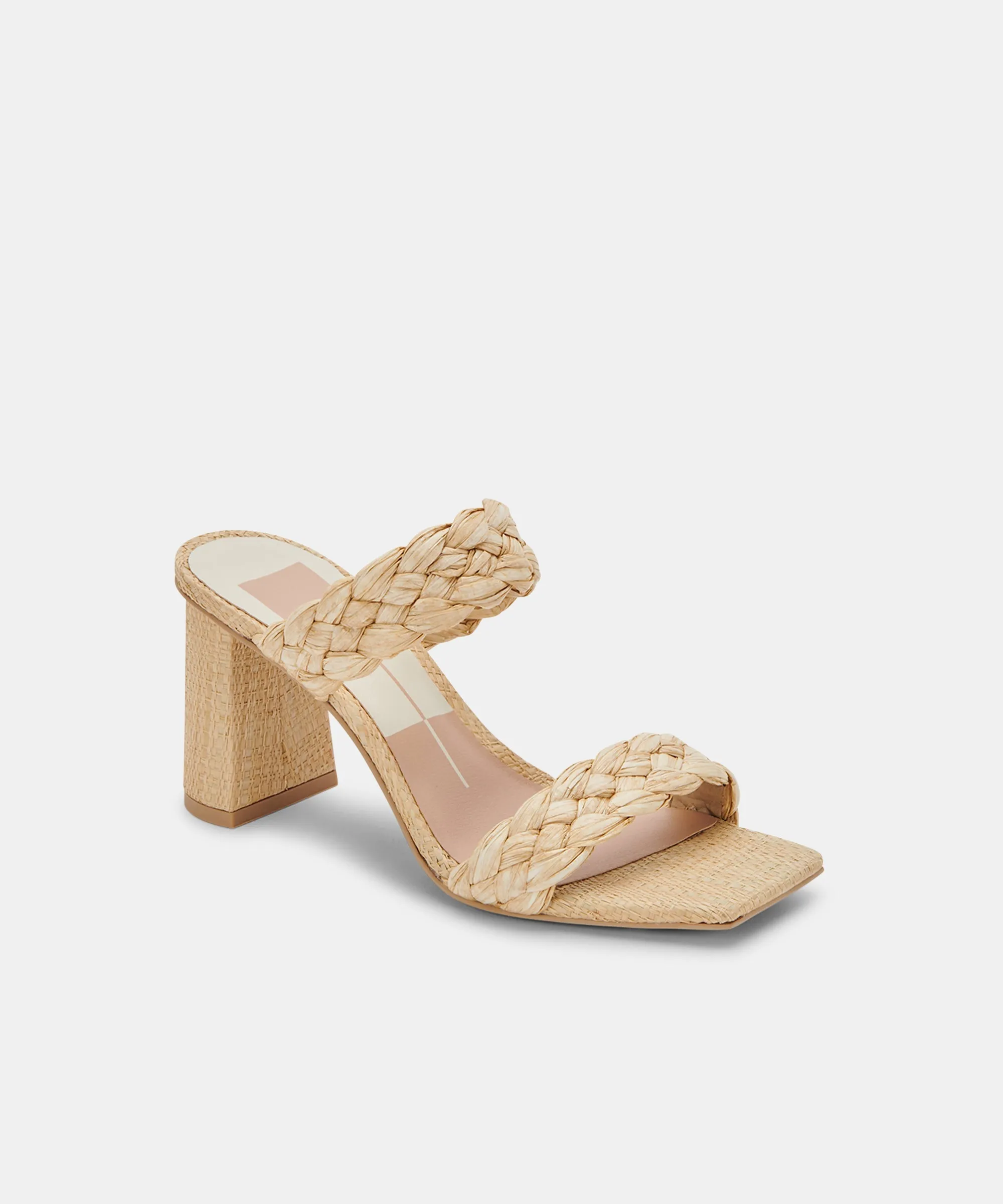 PAILY HEELS LT NATURAL RAFFIA - re:vita