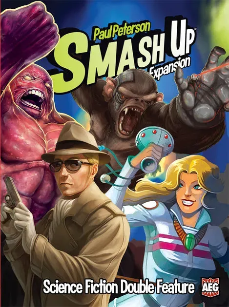 Paul Peterson Smash up Game Science Fiction Double Feature Expansion