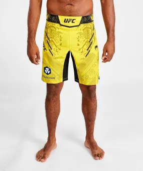 UFC Autenthic Adrenaline Fight Night By Venum Men Fightshort Long Fit - Yellow